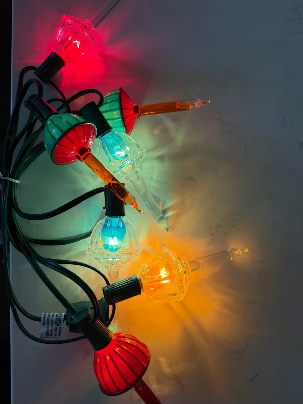 VTG Christmas Bubble Lights